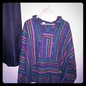 Mexican Molina Baja Pullover Hoodie XL New